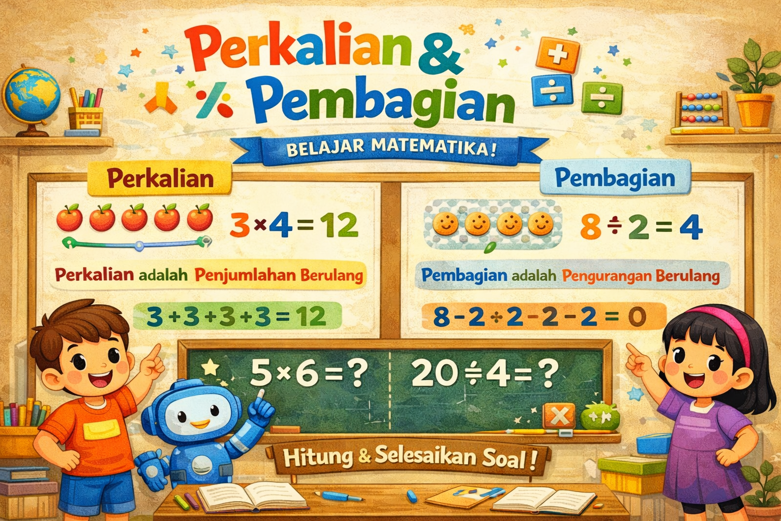 Course Image Perkalian dan Pembagian